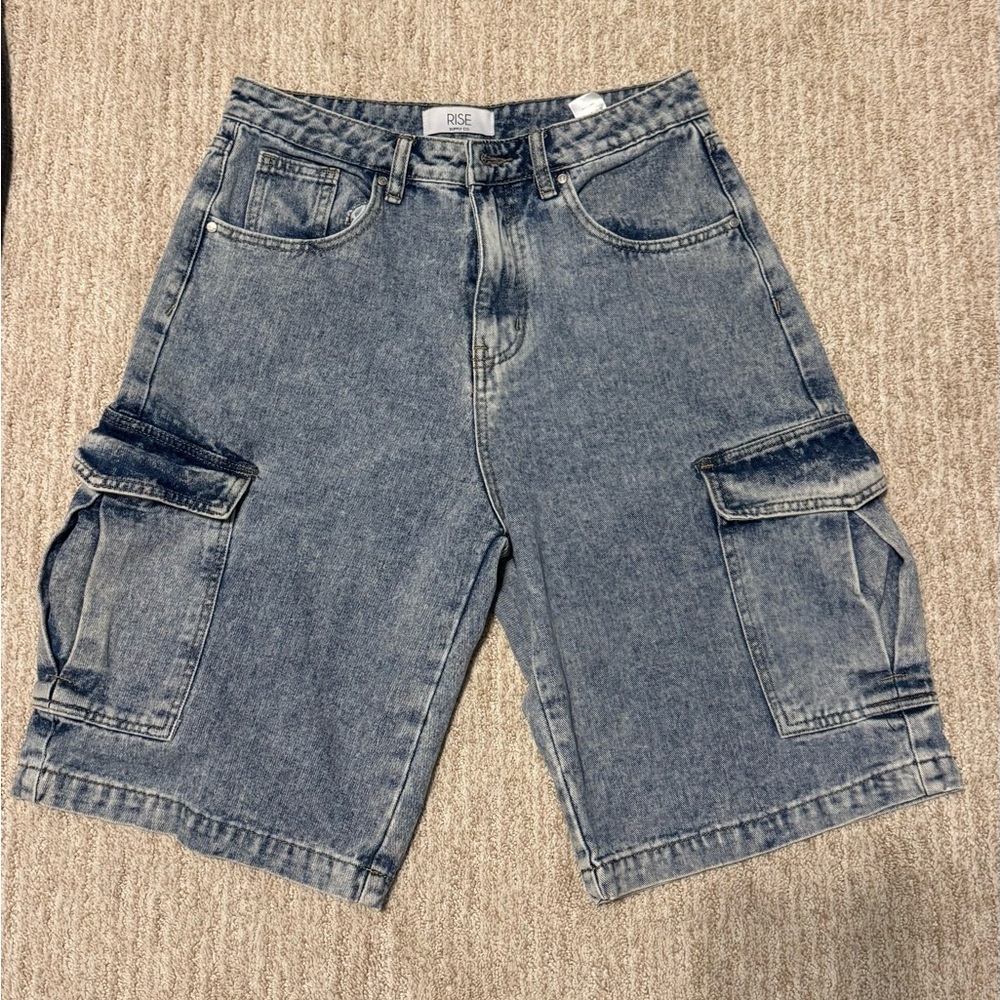 Rise Supply Baggy Denim Jorts